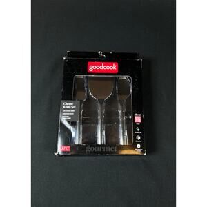 New In Box Good Cook 3 Piece Cheese Knife Set kitchen bakery food cheese gourmet